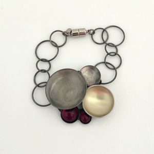 Christophe Poly Handmade Mixed Metal Bracelet